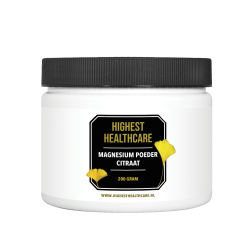 Highest Healthcare Magnesium citraat poeder 200 gram
