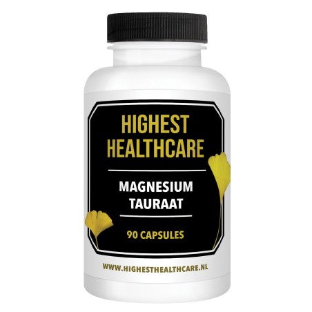 Highest Healthcare Magnesium Tauraat 60mg 90 capsules