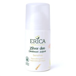 Erica Zilver Deodorant Roller Sensitive 50 ml
