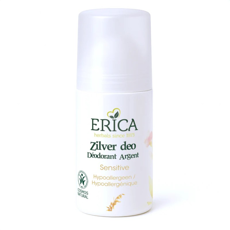 Erica Zilver Deodorant Roller Sensitive 50 ml