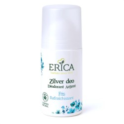 Erica Zilver Deodorant Roller Fris 50 ml