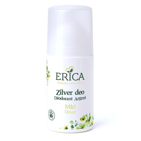Erica Zilver Deodorant Roller Mild 50 ml