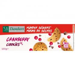 Damhert Cranberry cookies minder suiker