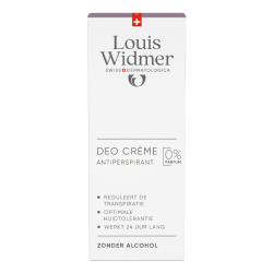 Louis Widmer Deodorant Crème Antiperspirant Ongeparfumeerd 40ml