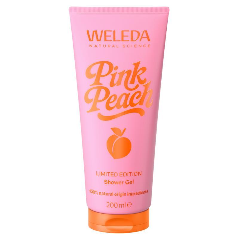 Weleda douchegel pink peach