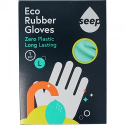 Handschoen fairtrade rubber composteerbaar mt L