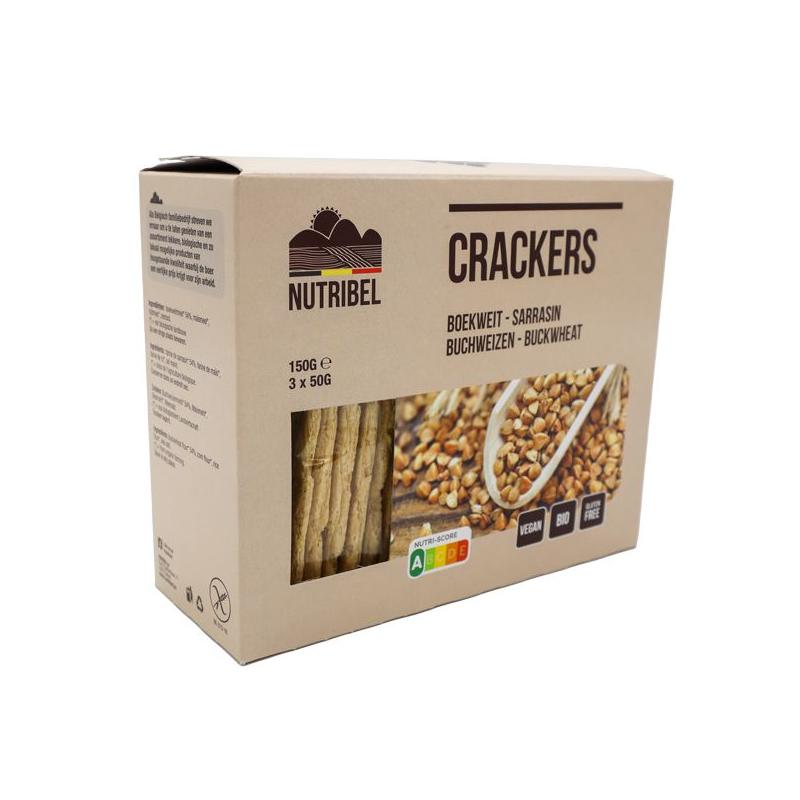 Crackers boekweit bio