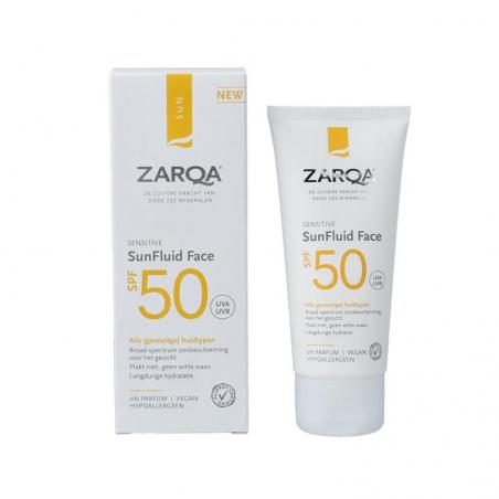 Zarqa SunFluid Face SPF50 Sensitive 50 ml