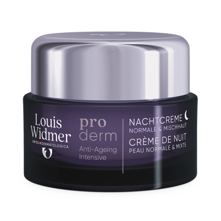 Louis Widmer Proderm Nachtcrème zonder parfum 50ml
