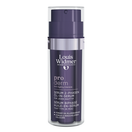 Louis Widmer Proderm Tweefasig Serum Olie-in-Serum licht geparfumeerd 35 ml