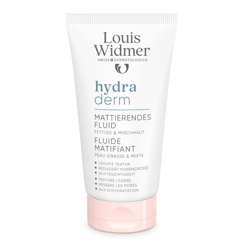 Louis Widmer Hydraderm Matterende Fluide licht geparfumeerd 50 ml