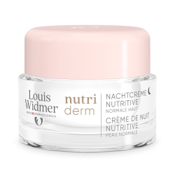 Louis Widmer Nutriderm Nachtcrème Nutritive ongeparfumeerd 50 ml
