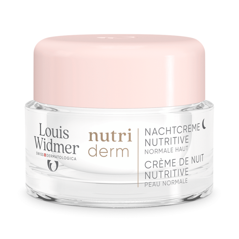 Louis Widmer Nutriderm Nachtcrème Nutritive ongeparfumeerd 50 ml
