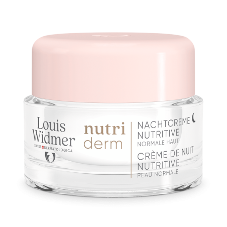 Louis Widmer Nutriderm Nachtcrème Nutritive ongeparfumeerd 50 ml