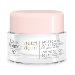 Louis Widmer Nutriderm Dagcrème Éclat Rosé UV 50 licht geparfumeerd 50ml