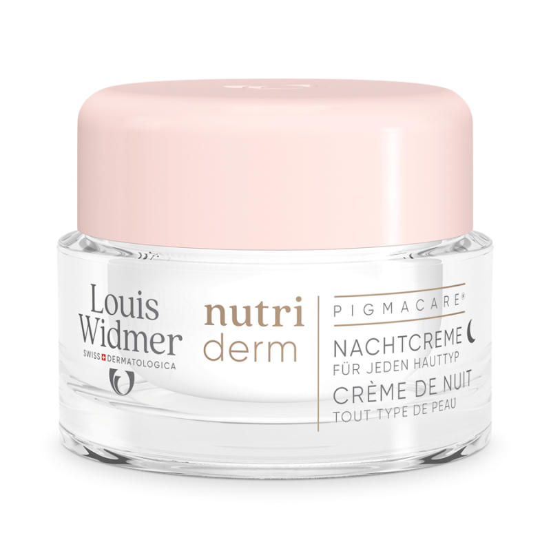 Louis Widmer Nutriderm Pigmacare® Nachtcrème ongeparfumeerd 50 ml