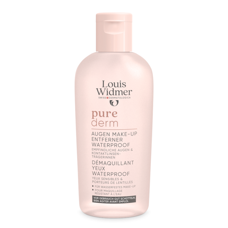 Louis Widmer Purederm Oogmake-up Reiniging Waterproof 100ml