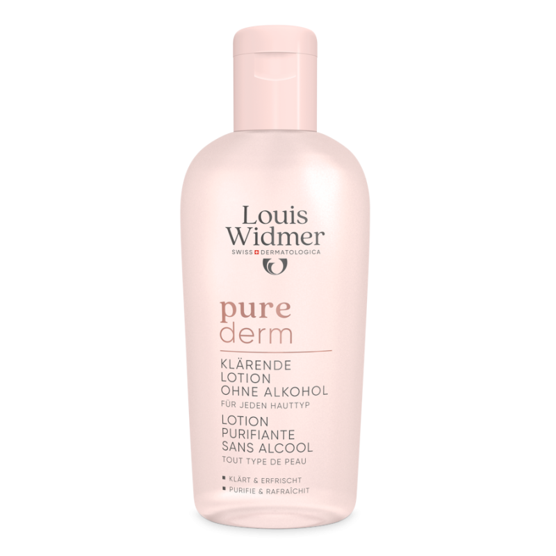 Louis Widmer Purederm Zuiverende Tonic zonder Alcohol ongeparfumeerd 200ml