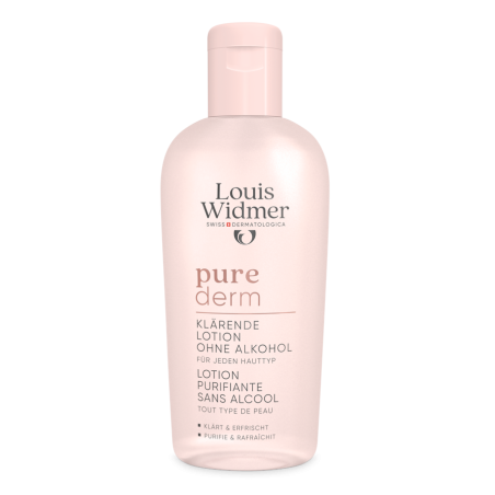Louis Widmer Purederm Zuiverende Tonic zonder Alcohol ongeparfumeerd 200ml