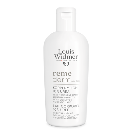 Louis Widmer Remederm Lichaamsmelk 10% Ureum licht geparfumeerd 200ml