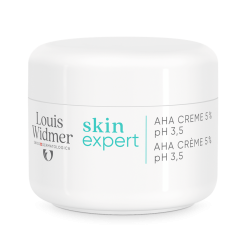 Louis Widmer Skinexpert AHA Crème 5% pH 3,5 ongeparfumeerd 50ml