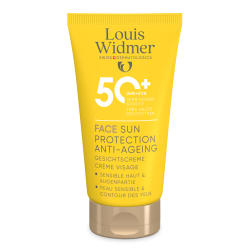 Louis Widmer Face Sun Protection Anti-Ageing 50+ ongeparfumeerd 50 ml