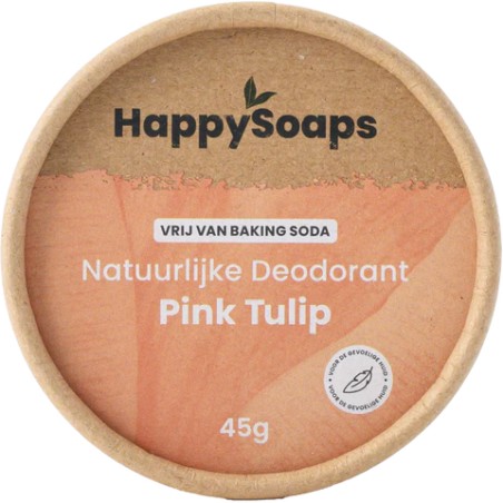 Happysoaps deo pink tulip 45g