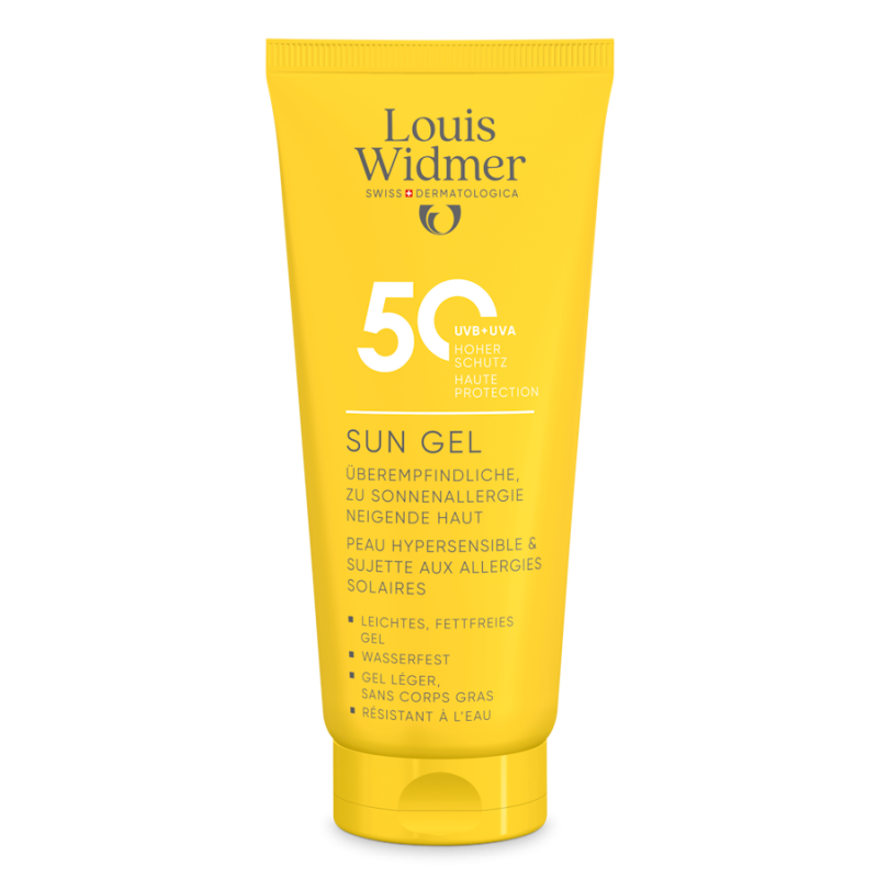 Louis Widmer Sun Gel 50 licht geparfumeerd 100ml