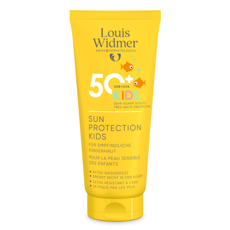 Louis Widmer Sun Protection Kids 50+ zonder parfum en kleurstoffen 100ml