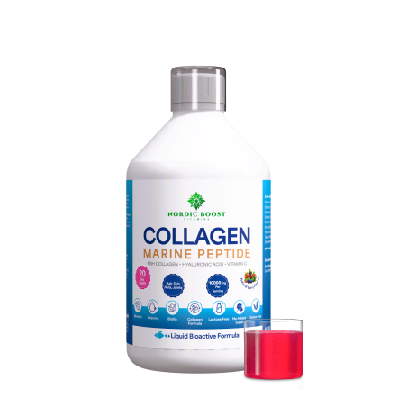 Nordic Boost Collagen 10000 Marine Peptide (vis collageen) 20 dagen 500ml