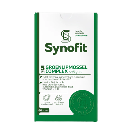 Synofit 5in1 Groenlipmossel Complex 60 softgels