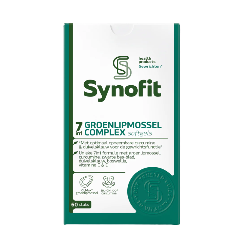 Synofit 7in1 Groenlipmossel Complex 60 softgels