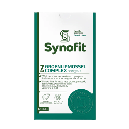 Synofit 7in1 Groenlipmossel Complex 60 softgels