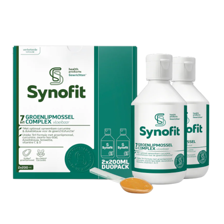 Synofit 7in1 Groenlipmossel Complex Vloeibaar 2x 200ml