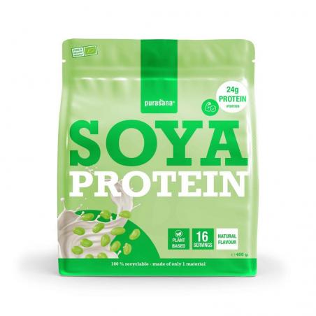 Purasana Biologisch & Vegan Soja Proteïne 400 gram