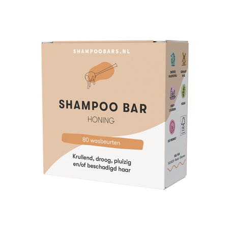 Shampoobars.nl Shampoo Bar Honing 60 gram