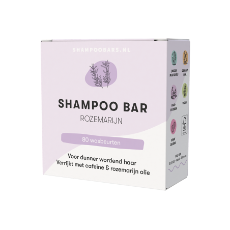 Shampoobars.nl Shampoo Bar Rozemarijn 60 gram