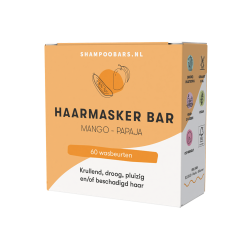 Shampoobars.nl Haarmasker Mango & Papaja 45 gram