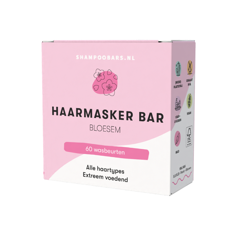 Shampoobars.nl Haarmasker Bar Bloesem 45 gram
