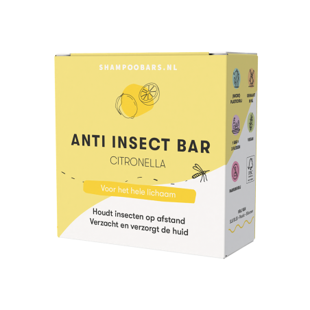 Shampoobars.nl Anti-insect Bar Citronella 60 gram