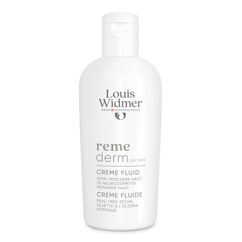 Louis Widmer Remederm Dry Skin Crème Fluide met Prebiotica zonder parfum 200ml