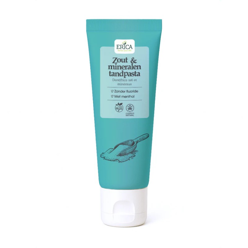 Erica Tandpasta Zout & Mineralen 75 ml