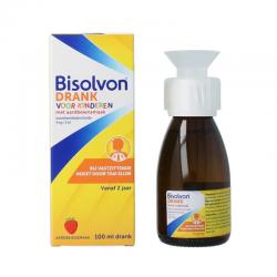 Bisolvon Bisolvon drank kind aardbei av