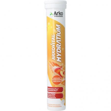 Arkopharma ArkoVital Hydratium Perzik 24 bruistabletten