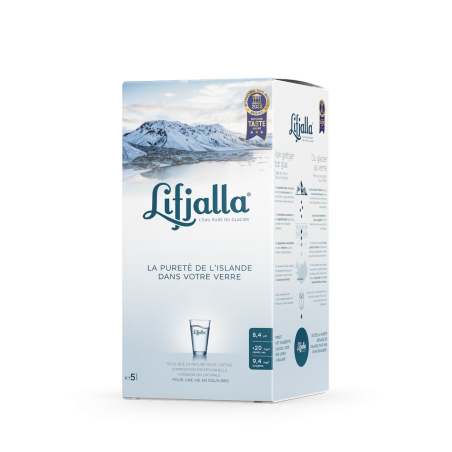 Lifjalla Water uit IJsland 5 liter