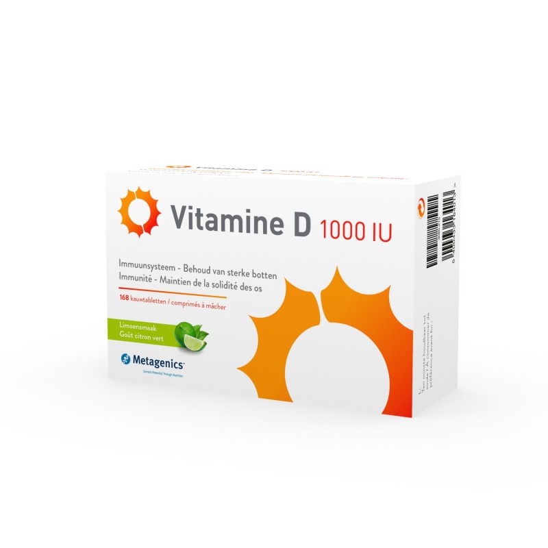 Metagenics Vitamine D 1000IU 168 tabletten