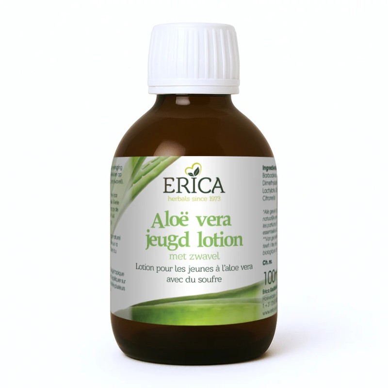Erica Aloe jeugdlotion met zwavel 100 ml