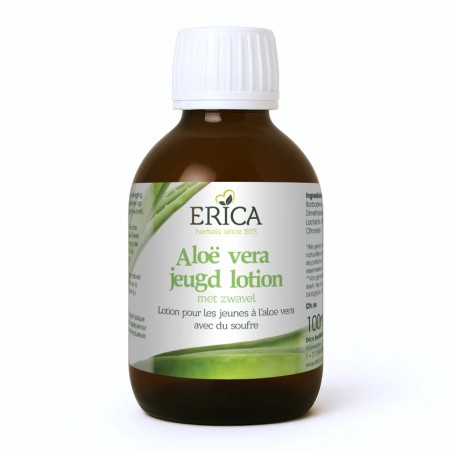 Erica Aloe jeugdlotion met zwavel 100 ml