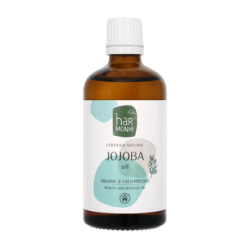 Harmonie Jojoba olie Organic & Cold Pressed beauty and massage oil 100ml
