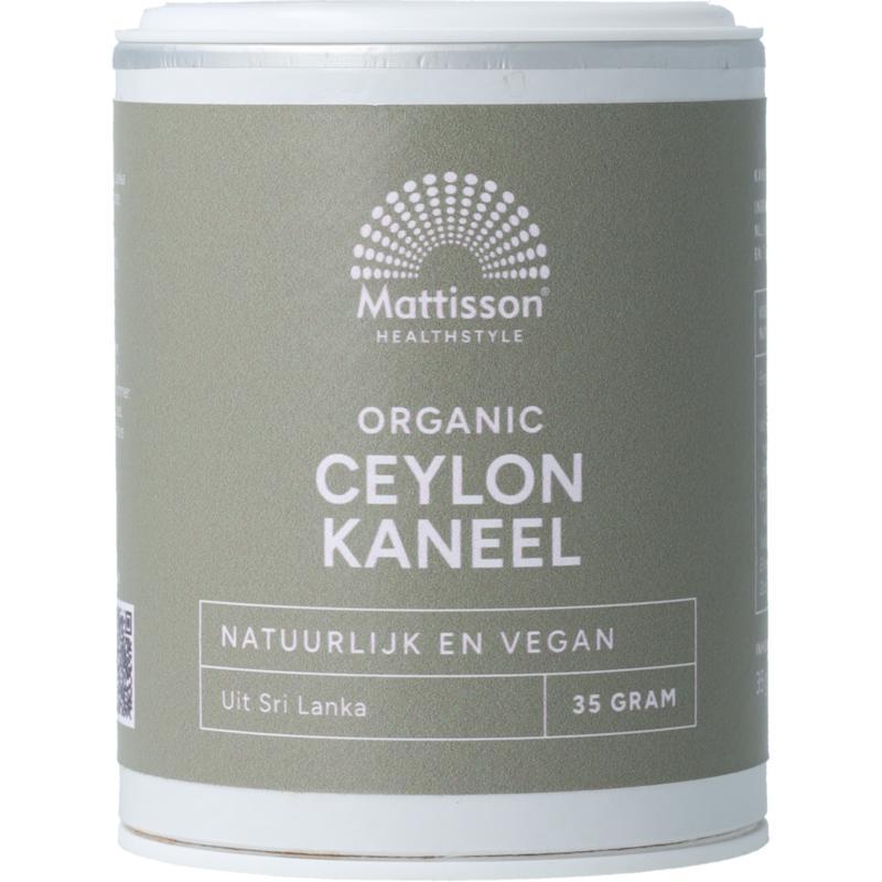 Mattisson organic ceylon kaneel